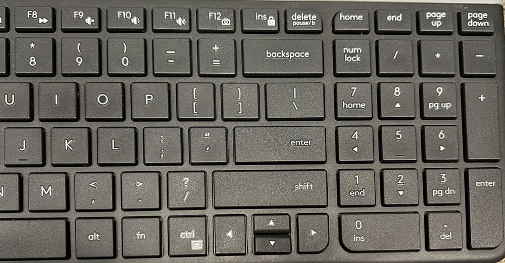 Logitech K470 Wireless KEYBOARD KEYCAPS SINGLE REPLACEMENT KEYS (MK470)