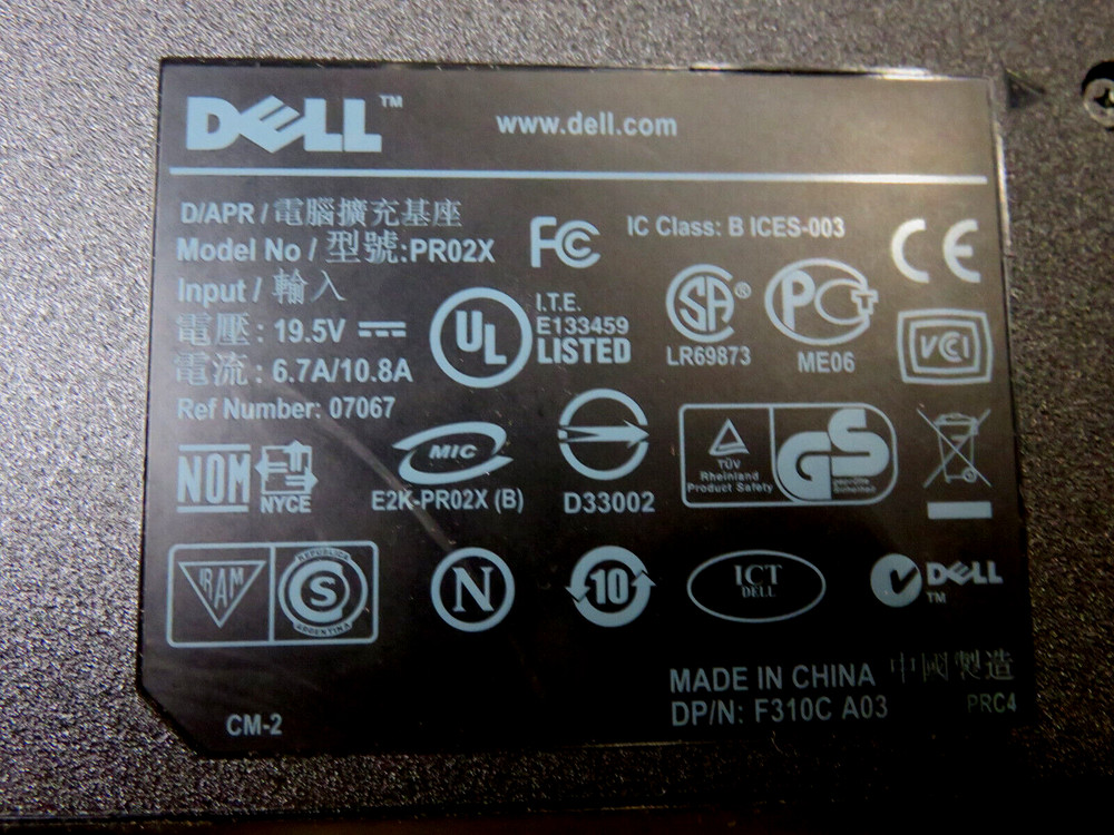 Dell DP/N0CY640 Docking Station