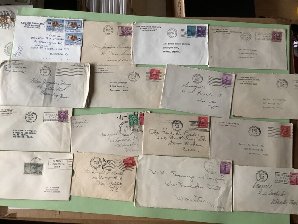 United  States postal covers 16 items Ref A2122