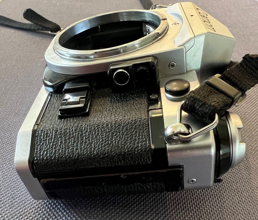 Canon AE-1 Program Camera Body Silver Japan TESTED