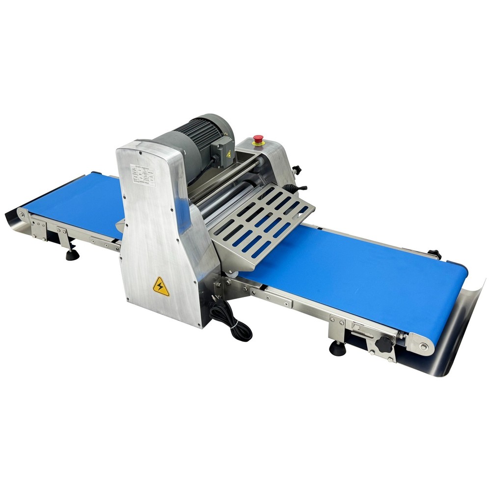 110V Commercial Dough Sheeter Foldable Dough Pressing Machine Pastry Sheeter