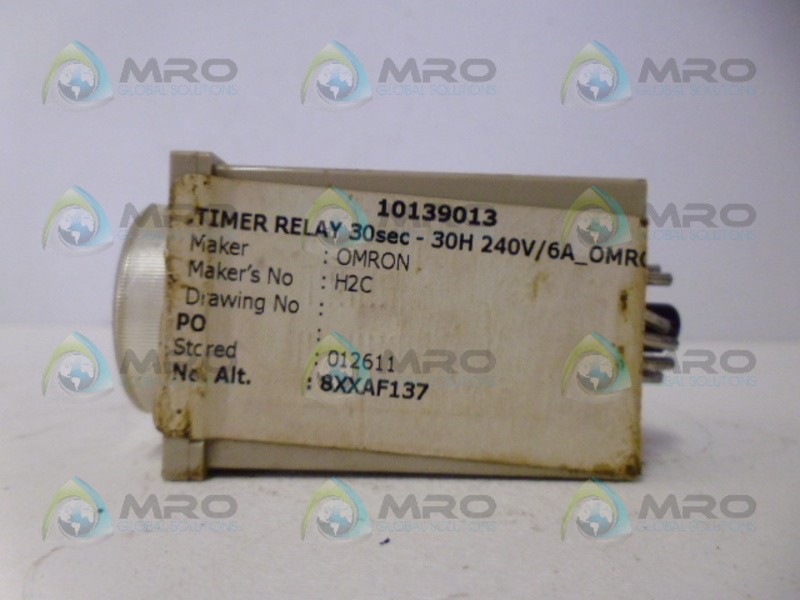 OMRON H2C-R TIMER 3.0 SEC UNMP