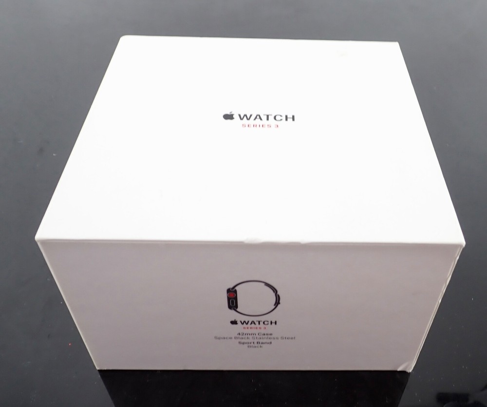 Empty Apple Watch Box Series 3 42 MM Case Space BOX ONLY