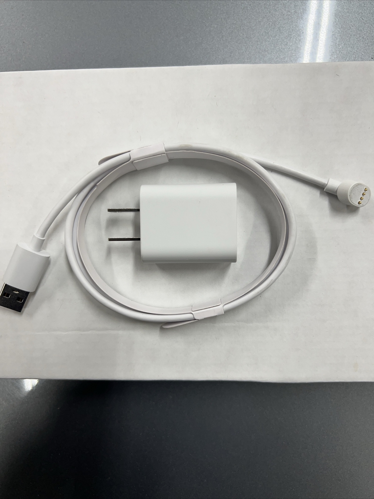 Google Nest Camera Charging Cable With A/C Block (Original/Genuine) 3FT.