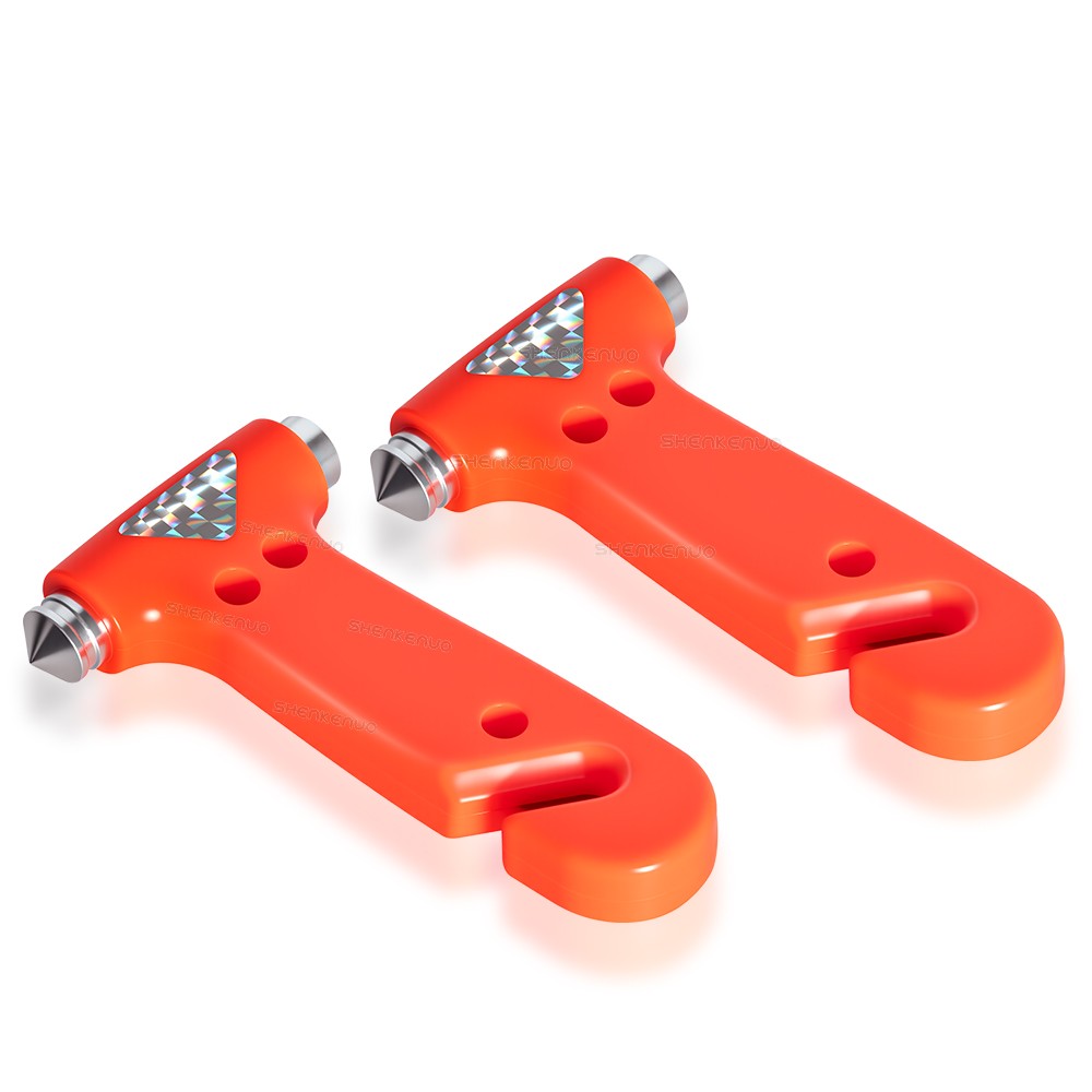 Multi-Function Car Safety Hammer – Emergency Window Breaker & Seatbelt Cutter