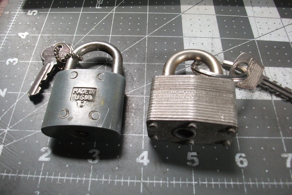 2-Utility Locks w/ keys - Slaymaker-Master