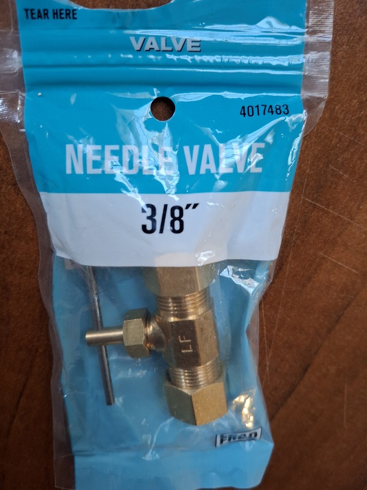 ATC 3/8" Brass Needle Valve