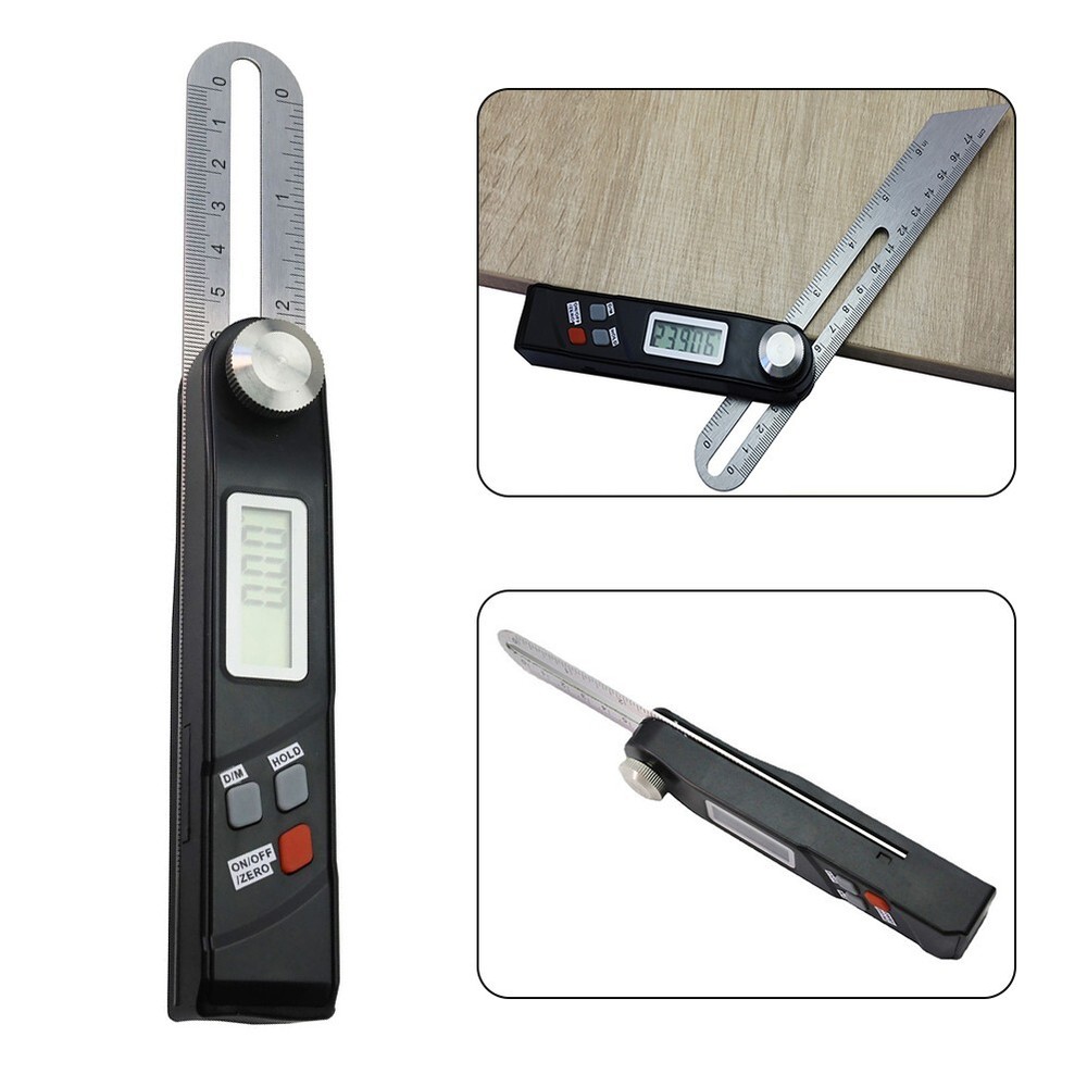 Digital Angle Ruler 140 * 27 * 21mm Digital Protractor Electronic Level