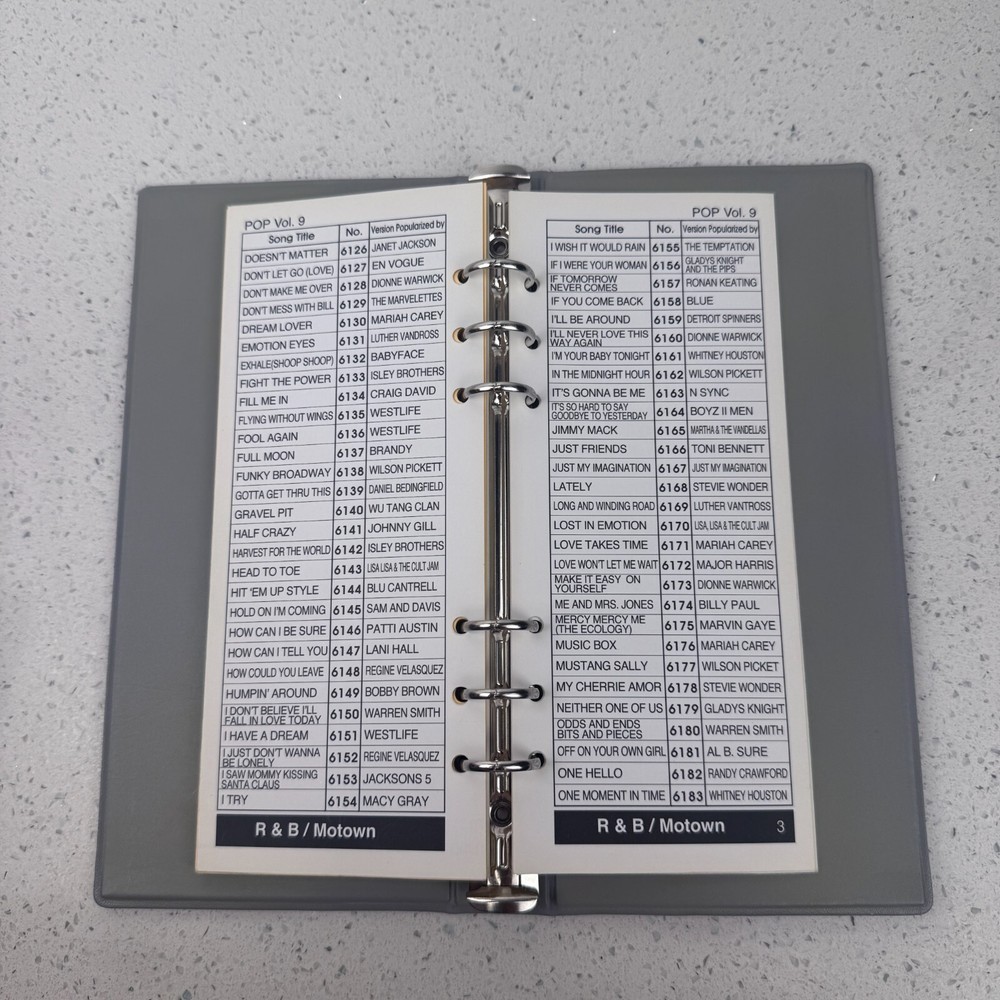 Magic Sing User Manuel & Song List Book Karaoke ET Enter Tech READ