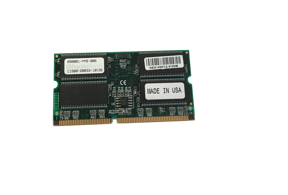 Genuine Approved MEM-MSFC2-512MB 512MB Cisco Catalyst 6500 MSFC2 Memory
