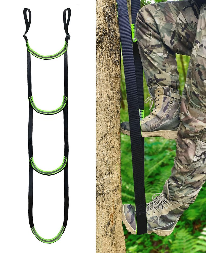 Double-Thickened and Widened 3-Step Climbing Aider for Hunting Tree StepsFall...