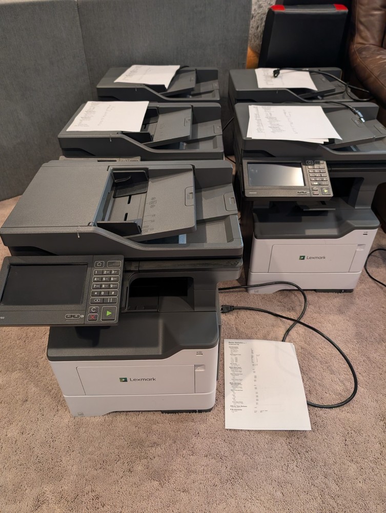 Lexmark XM3250 Mono Laser Multifunction Printer - Used, Great Condition!