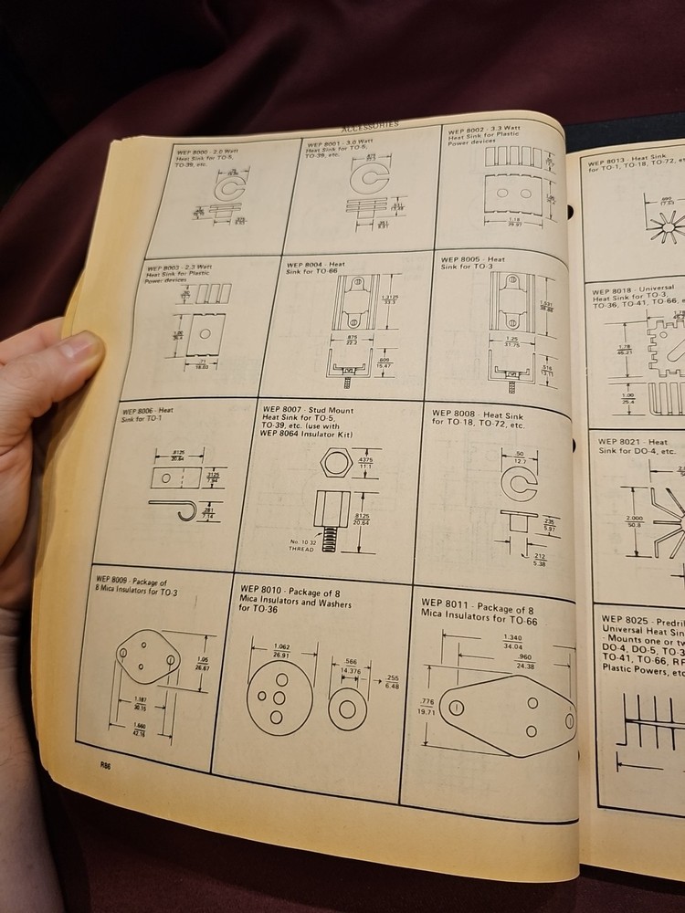 WEP Workman Semiconductor Catalog And Cross Reference 1980