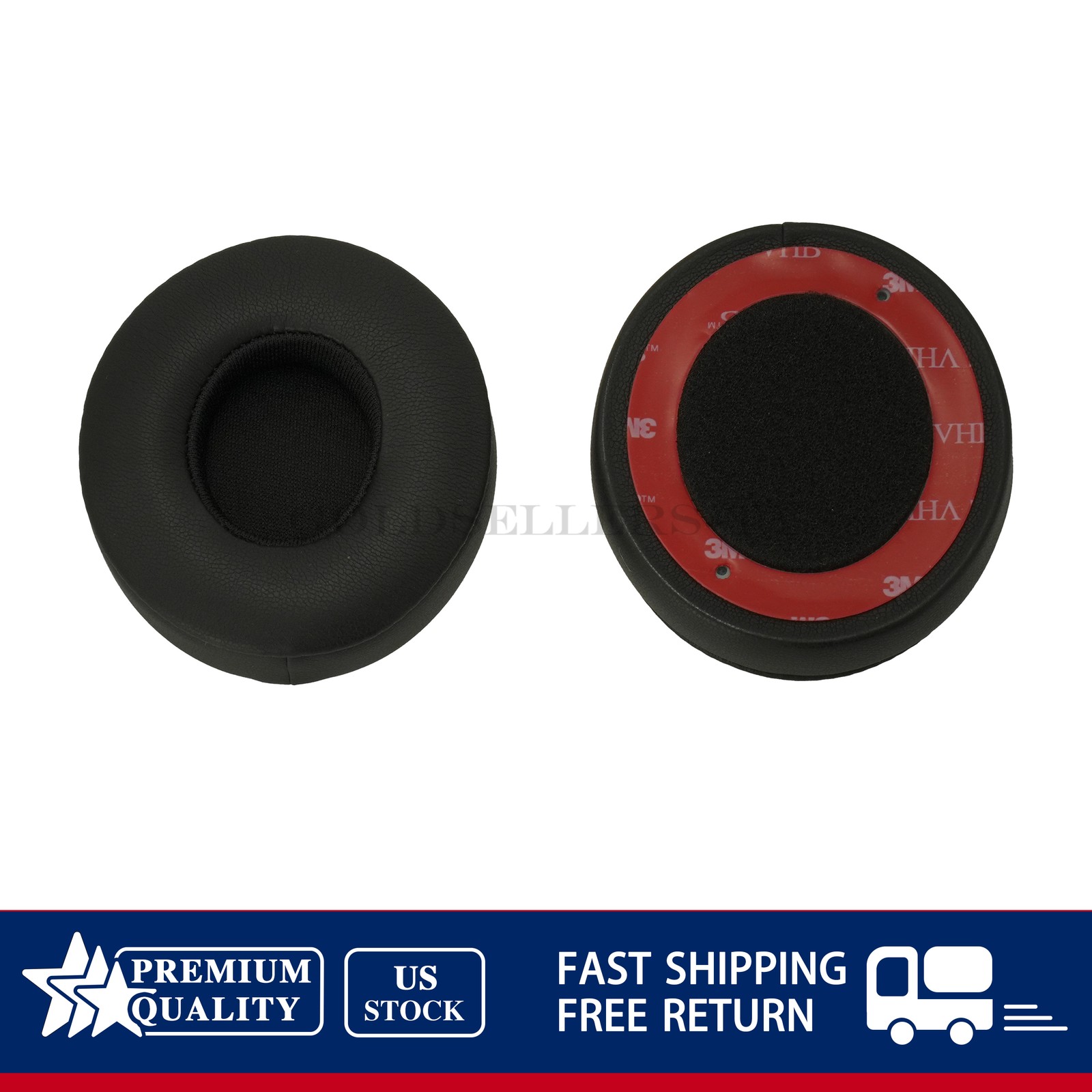 For Beats by Dr Dre Solo 2 Solo 3 Wireless/Wired Replacement Ear Pads Cushion