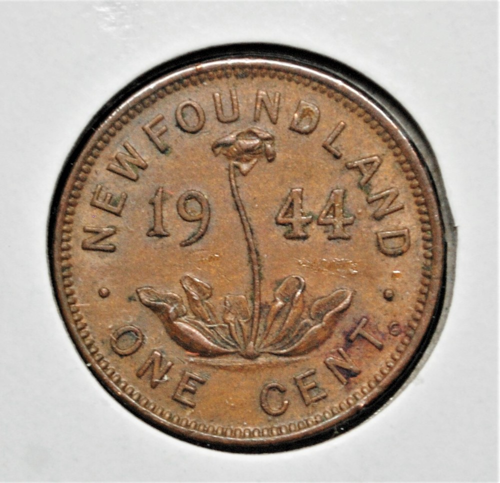 1944 Newfoundland One Cent