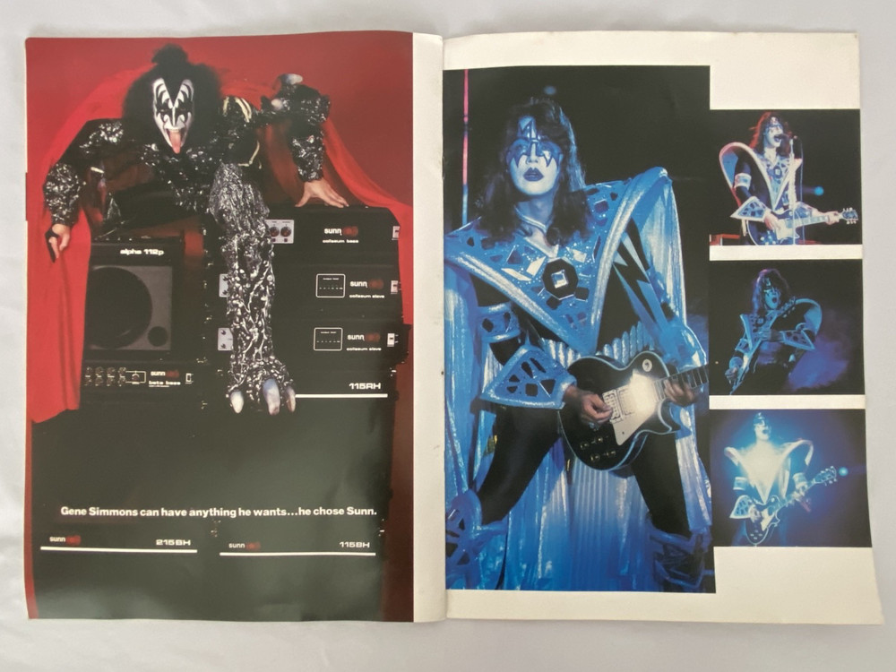 Vtg 1979 KISS Tour Program Dynasty Era Concert Book Aucoin Casablanca Rock Band