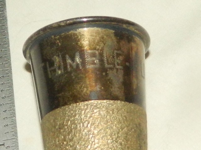 Vintage Plat-Mex-SA 17.6 GRAMS 925 Sterling "Thimble Full" Shot Glass Cup