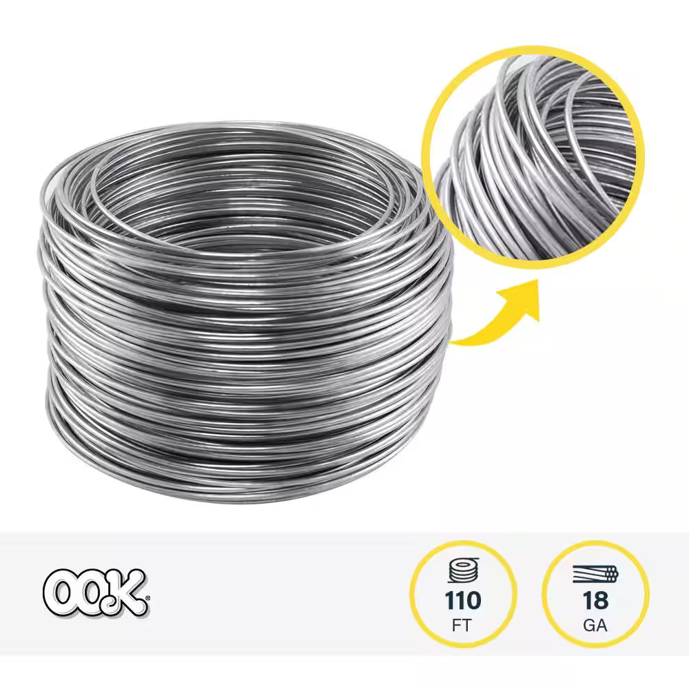 110 ft. 25 lb. Galvanized Steel Wire