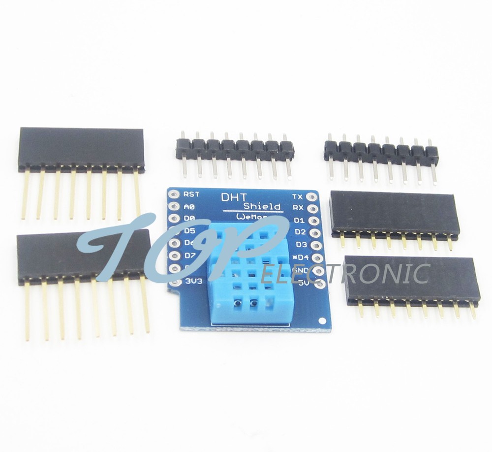 D1 Mini WeMos DHT11 Single Bus Digital Temperature Humidity Sensor Shield Module