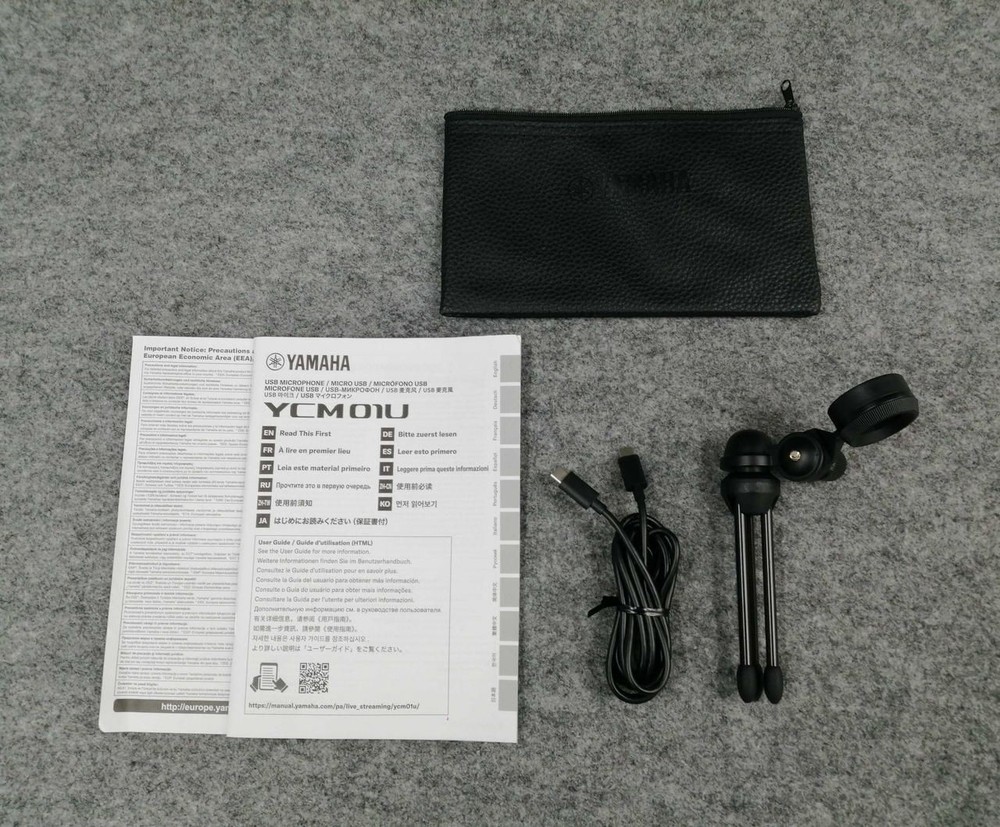 Yamaha USB Condenser Microphone YCM01U Used