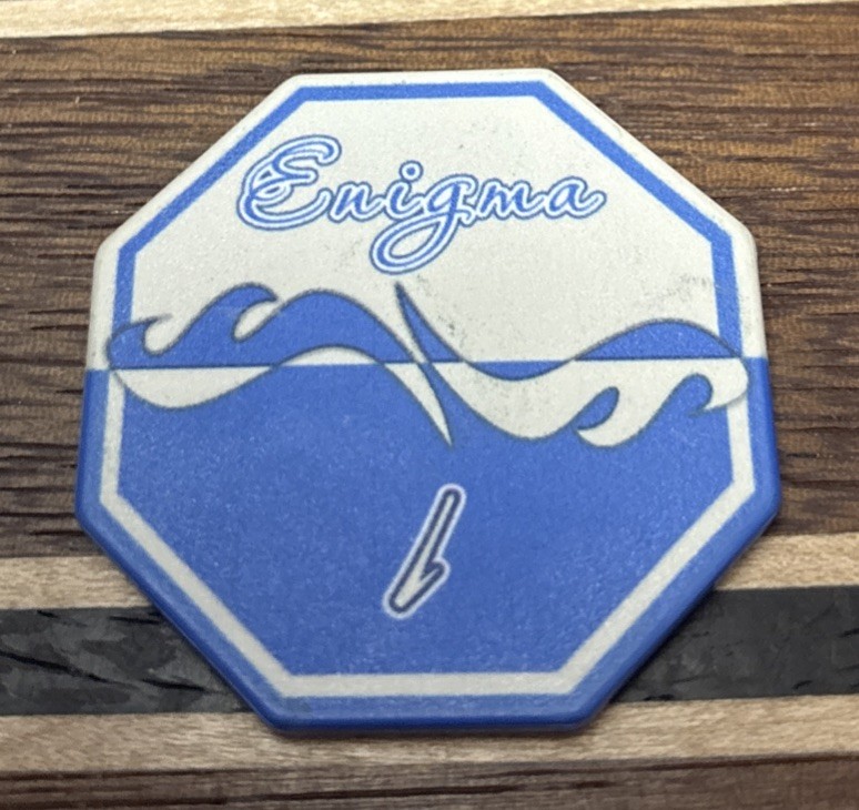 Personal Casino Chip Sample Advertising Enigma 1