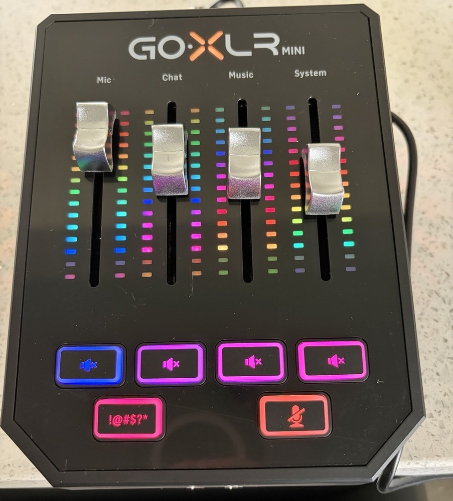 TC Helicon GoXLR MINI Audio Mixer And Interface