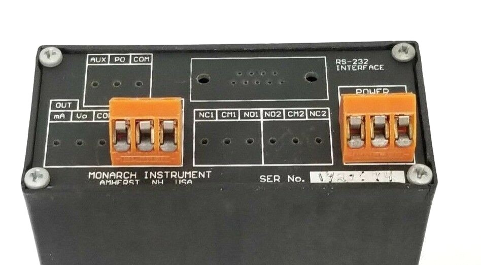 MONARCH INSTRUMENTS ACT-1.4 DIGITAL PANEL TACHOMETER ACT1.4 (MISSING FACEPLATE)
