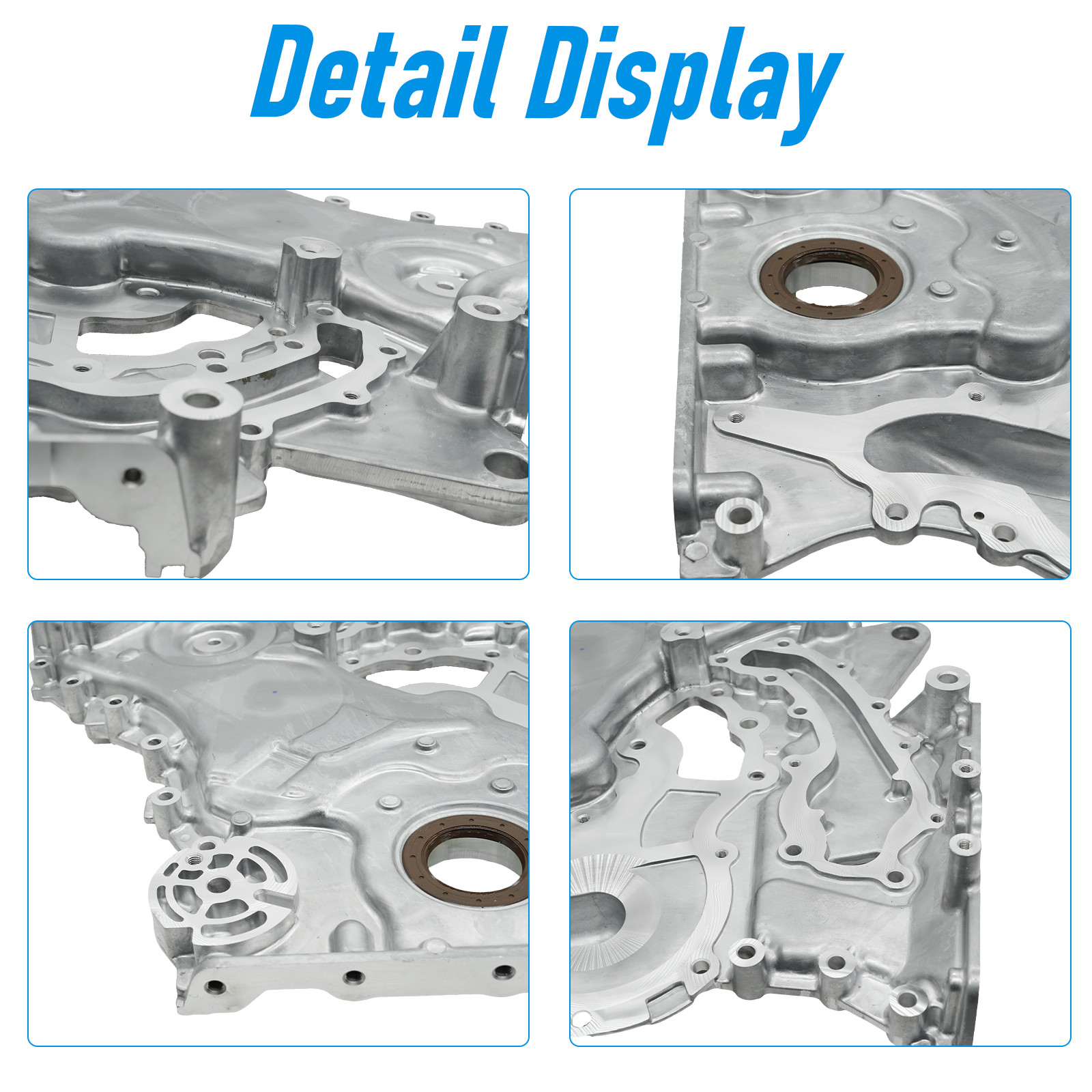 New 68079232AB Timing Chain Cover Compatible with Jeep Wrangler 3.6L 2012-2018