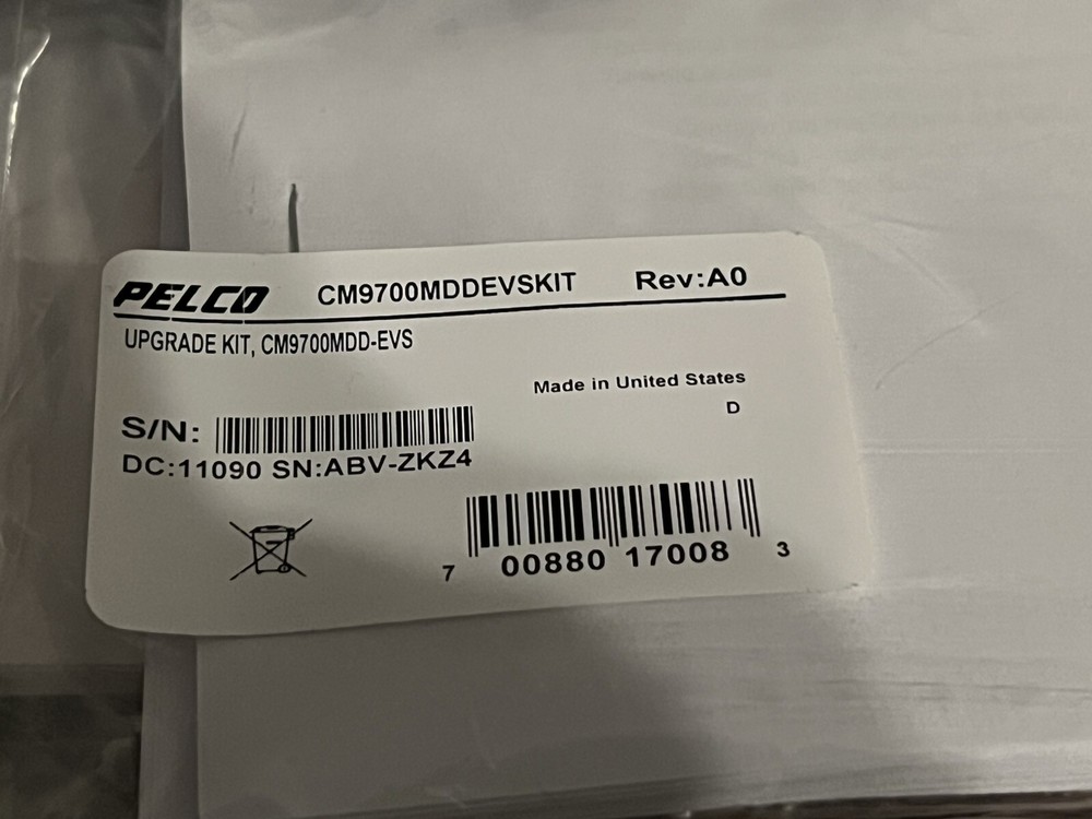 Pelco NOS CM9700MDD-EVS Matrix Digital Decoder Endura Free Shipping
