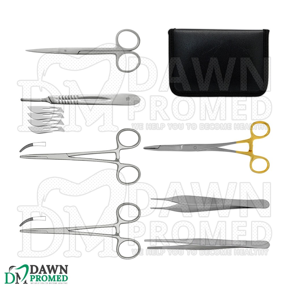 11 Pcs Pig Anesthesia Castration Veterinary Kit German Grade Instruments Set