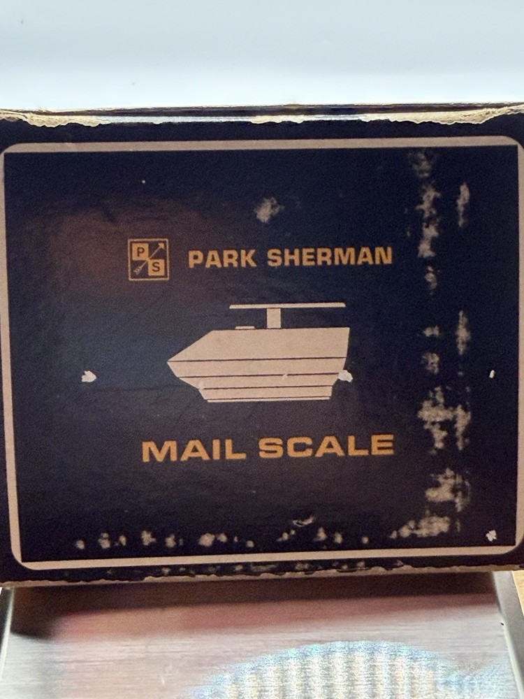 Mail Scale Postal Scale Mid Century Park Sherman The Postage Computer Stainless