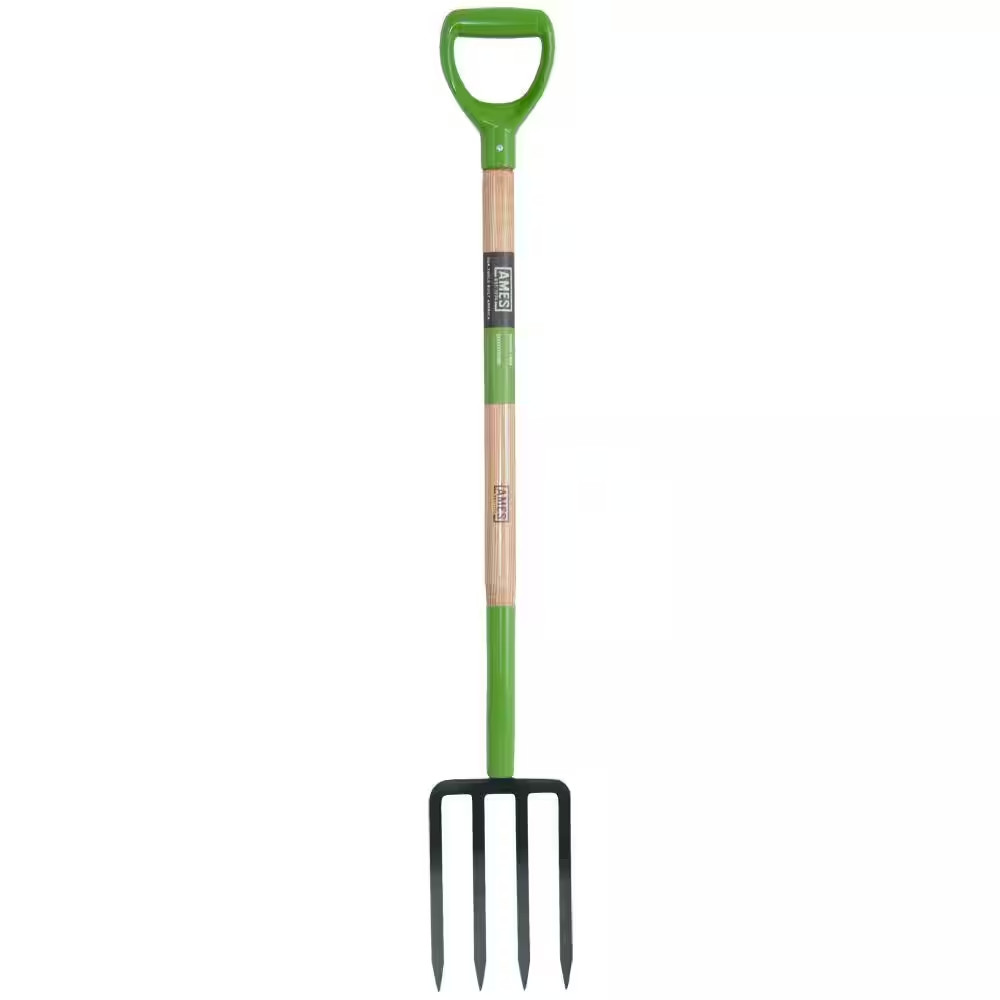 Ames 4 Tine Forged Spading Fork