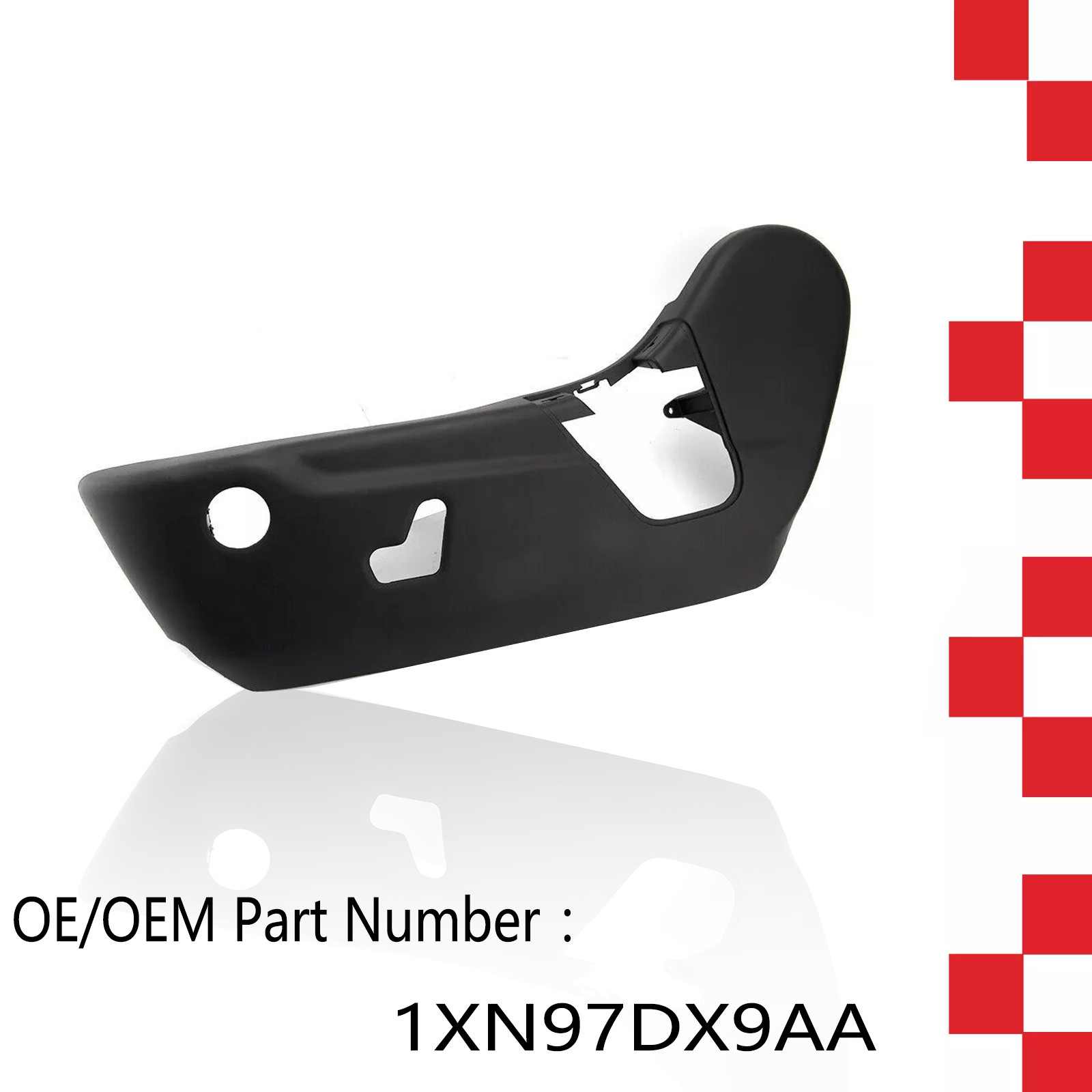 Driver Side Seat Trim Panel For 2011-2020 Jeep Grand Cherokee & Dodge Durango