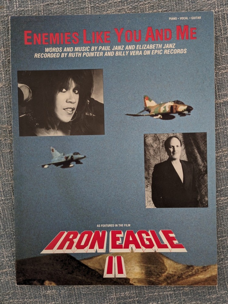 Enemies Like You And Me From Iron Eagle 2. Ruth Pointer 1988