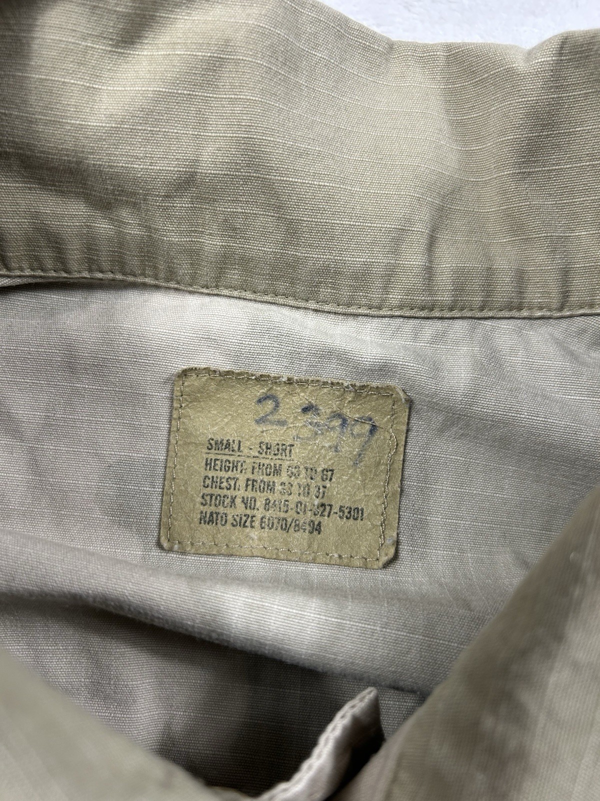 US Army Coat Desert Camouflage Pattern Combat Patches Small Short Vintage 1997