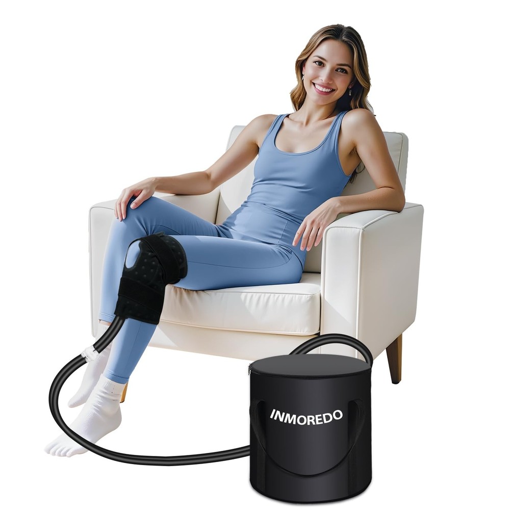 Portable Ice Machine for Knee After Surgery, Cold Therapy Machine with Progra...