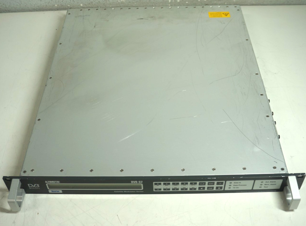 Digital Video Brocasting Newtec - Azimuth DVB-S2 - Broadcast Satellite Modulator