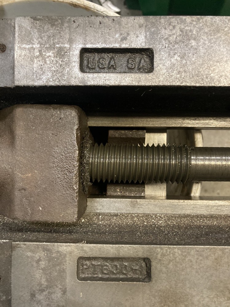 KURT 6" PULL-TYPE II CNC MILLING MACHINE VISE w/ JAWS & HANDLE - #PT600