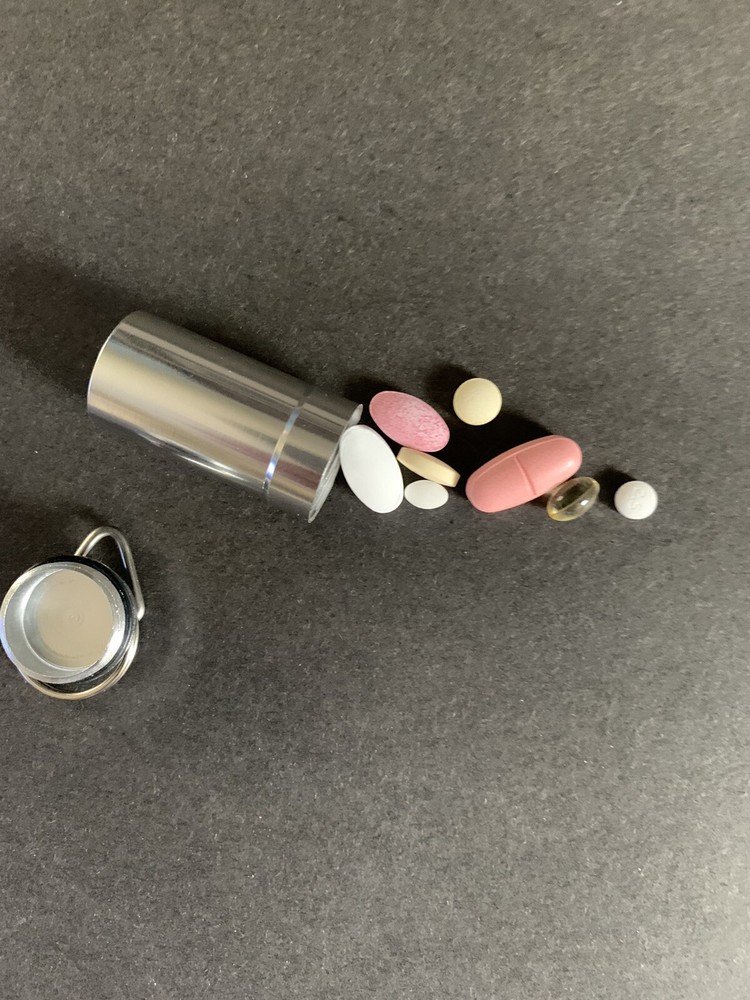 pill fob keychain
