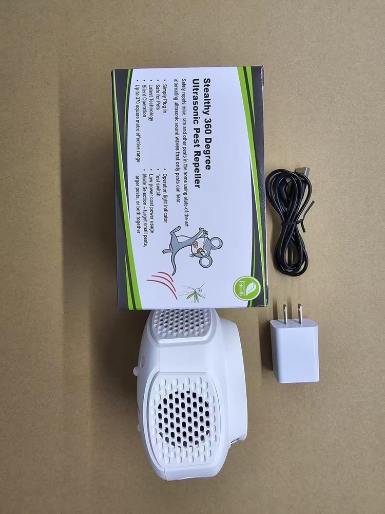 Ultrasonic Pest Repeller Plug In Indoor Mouse Rat Bug Insect Control