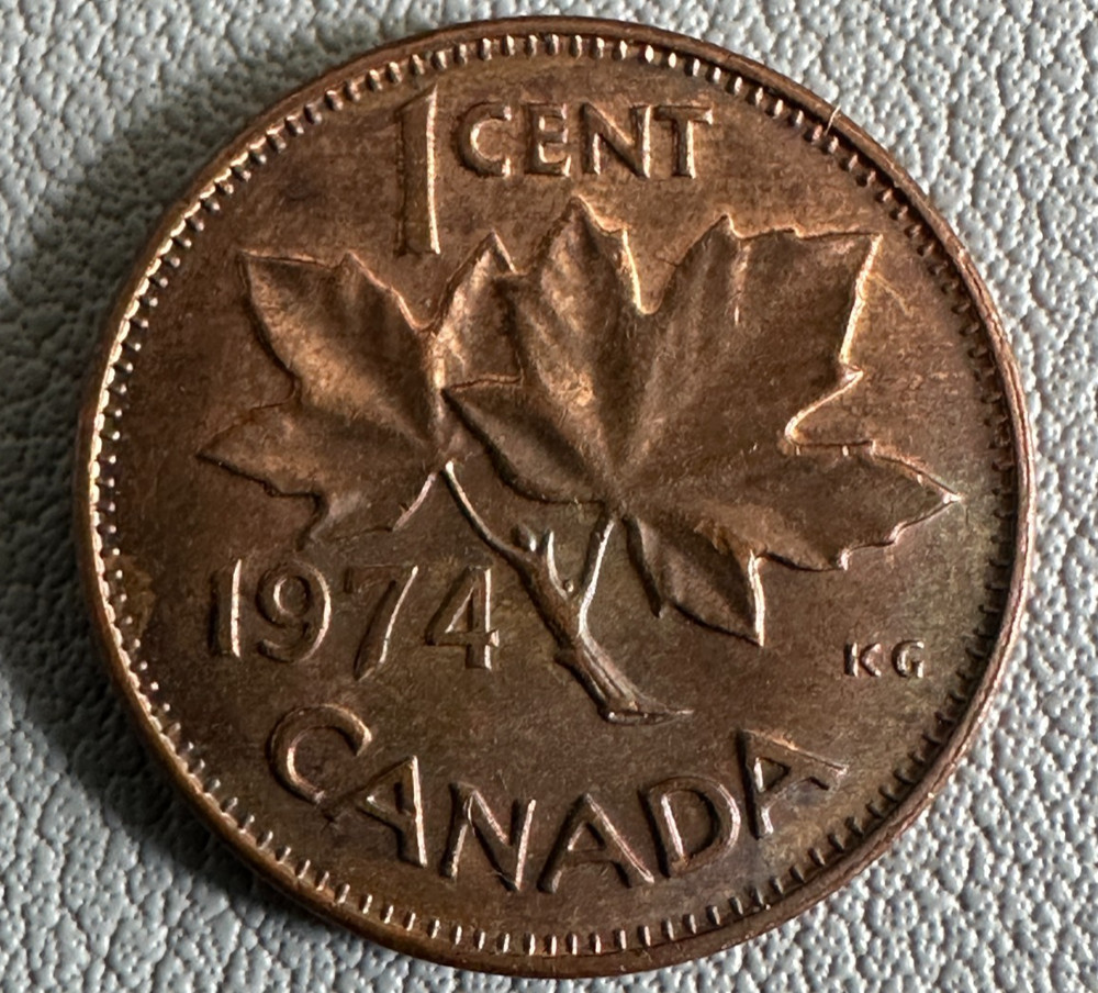 1974 - Canada - One Cent Coin