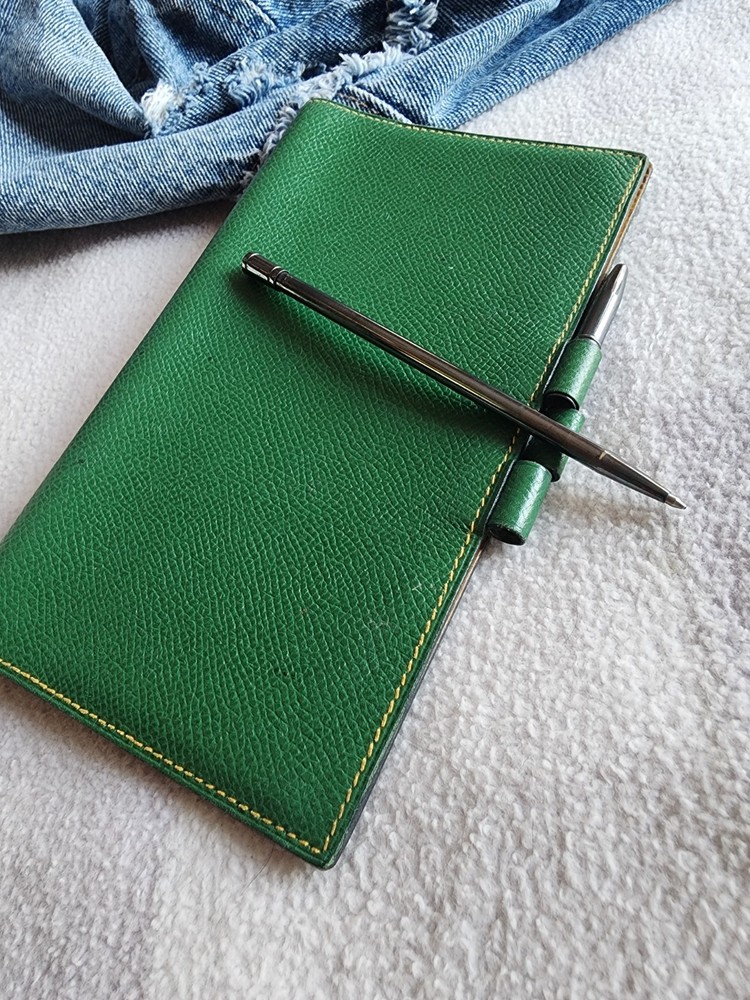 Authentic Hermes Two-tone Agenda Cover