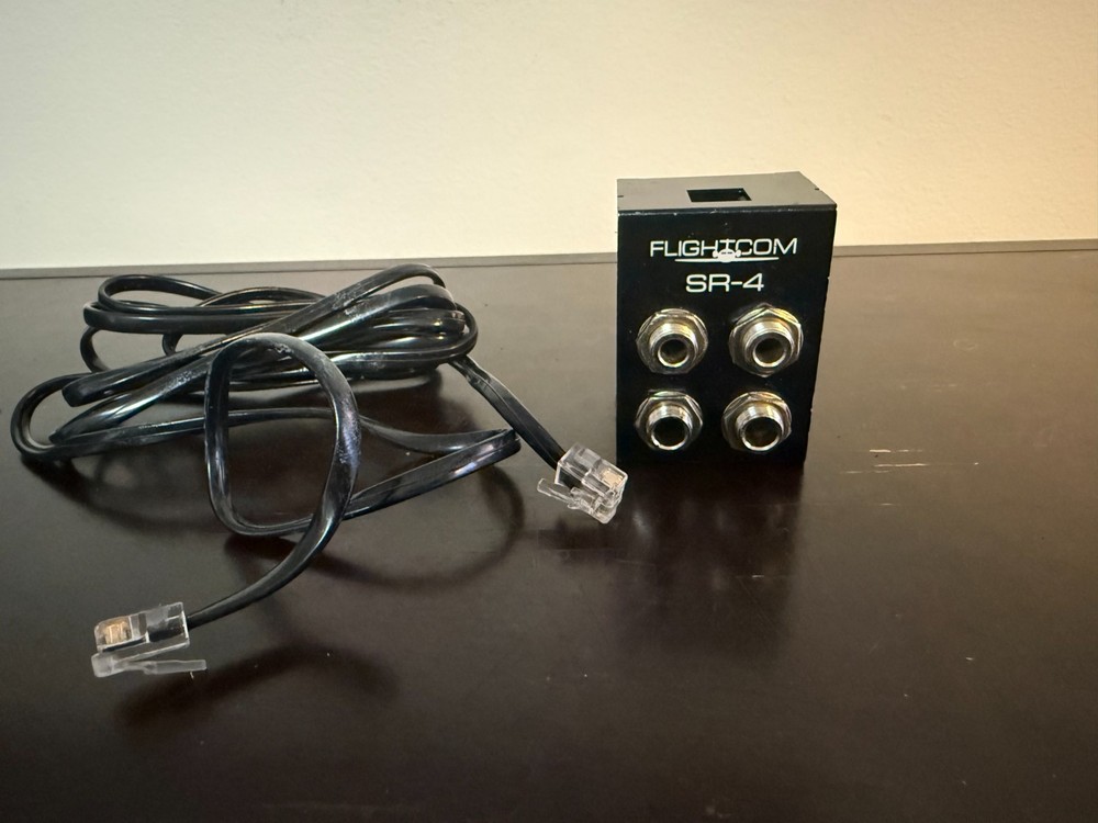 SR-4 Expansion Module for IISX Aircraft Intercom, by Flightcom