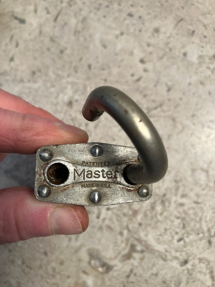 Master Lock Padlocks 3x With 1 key each