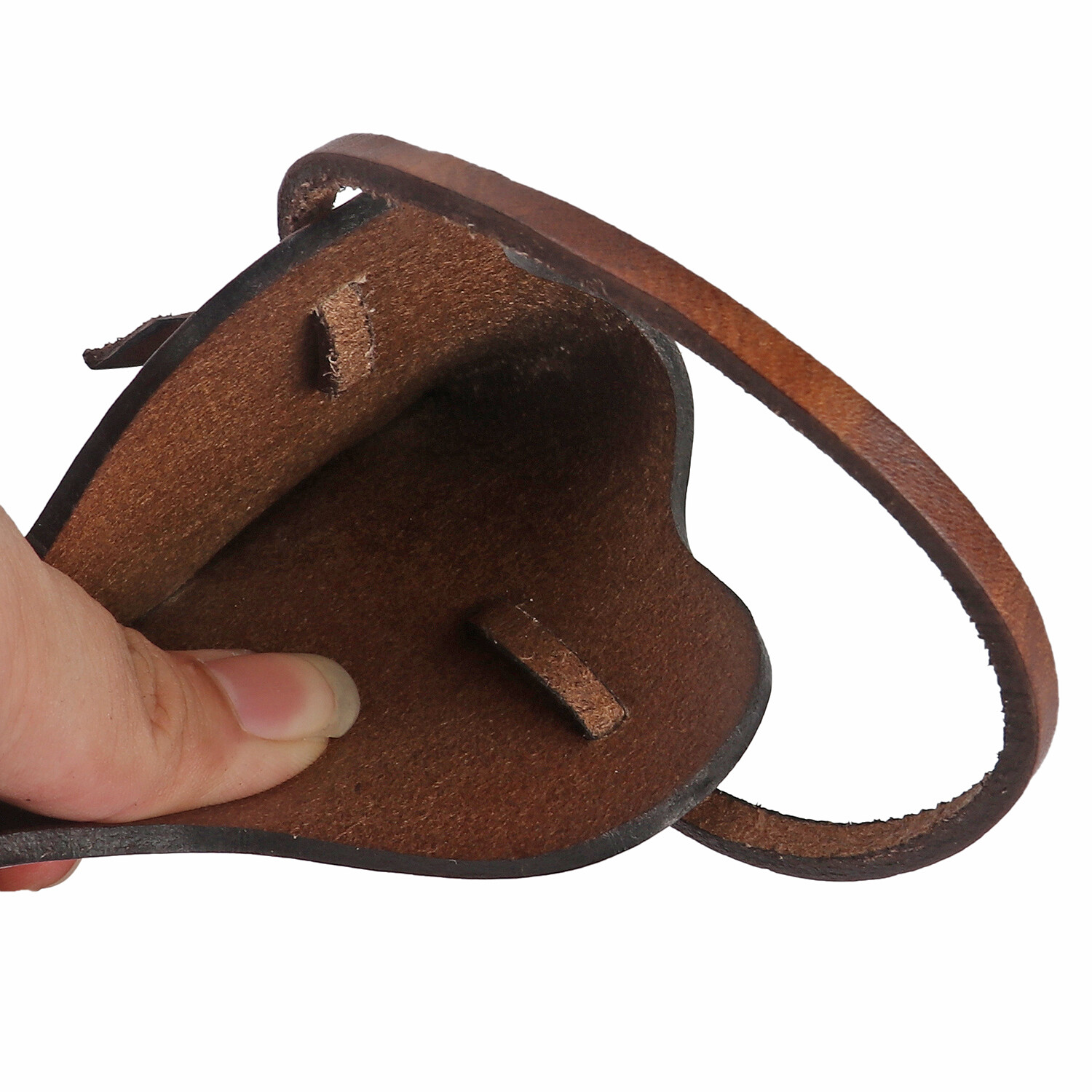 TOURBON Vintage Leather Axe Holster Hatchet Lanyard Blade Sheath Protect Cover