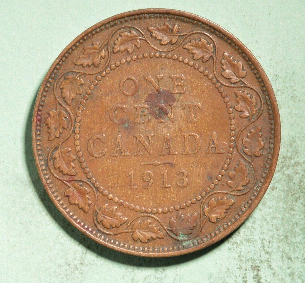 1913  - Canada Large Cent  - INV# A-490