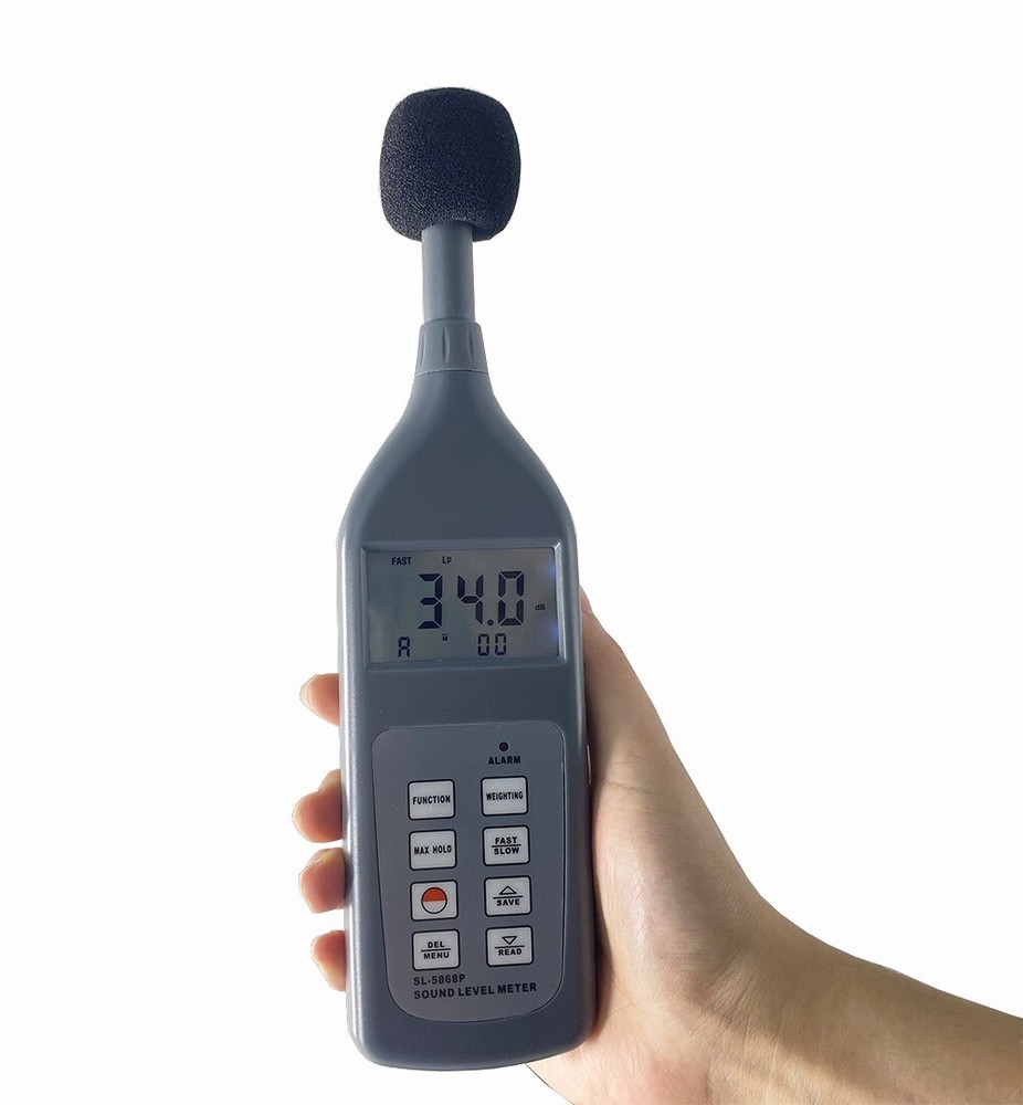Portable Impulse Sound Level Meter Tester Gauge With Testing Range 30dB~90dB
