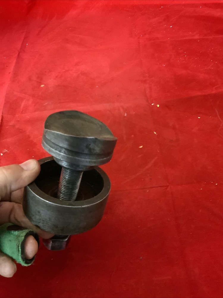 Greenlee 2" Knockout Punch, Die, and Manual Draw Stud
