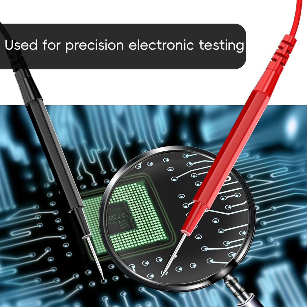 16PCS Multimeter Test Leads Kit Replacement Test Wire Set with Alligator Clips,