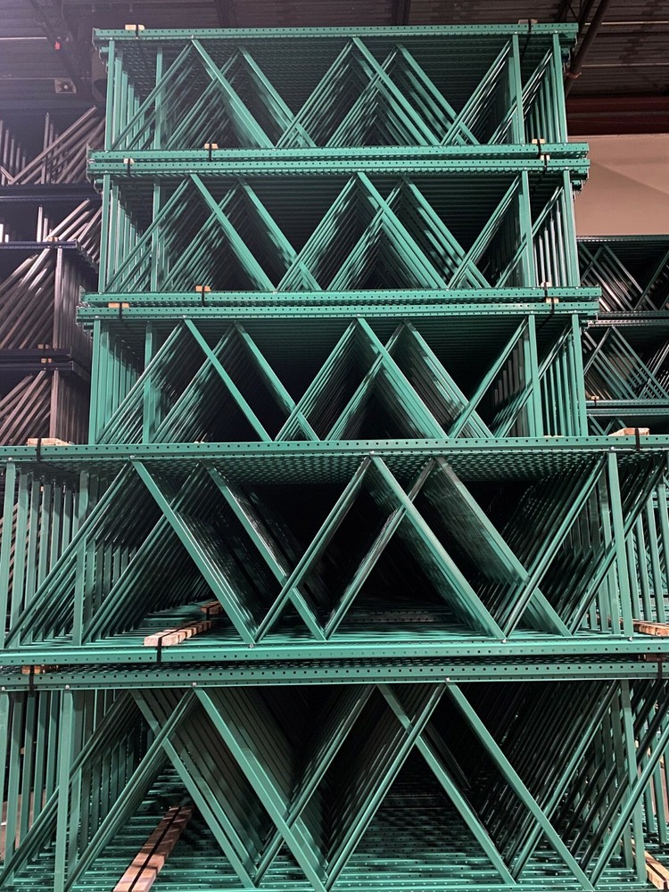 New Teardrop Pallet Racking Frame 42"x192"